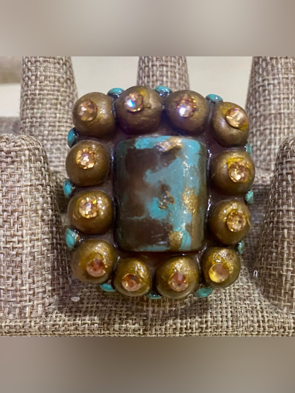 Sookie Sookie Turquoise Statement Ring